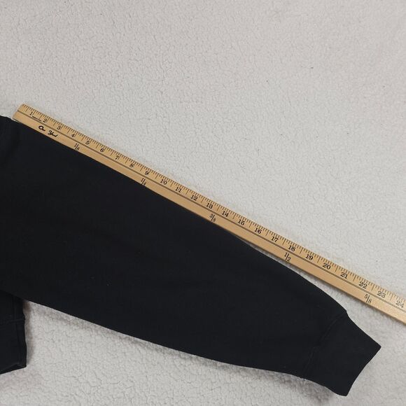 90s Nickelodeon Character Sweatshirt Mens M Black Cotton Blend Crewneck Graphic - Picture 8 of 8